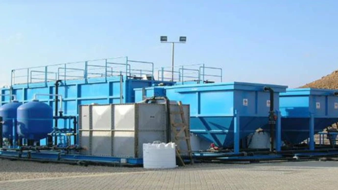 Sewage treatment plant installed by Aaron Tech