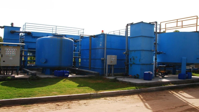 Picuture of a wastewater treatment plant