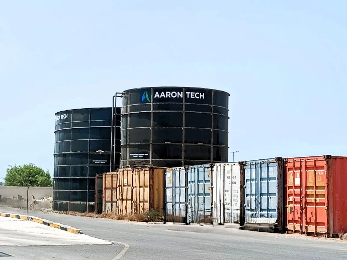 Image of an Aaron Tech wastewater treatment plant